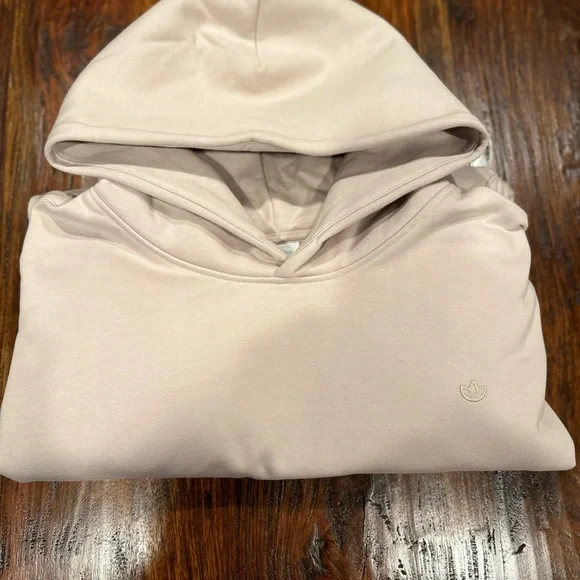 NWT! Adidas Men XL Pullover C Hoodie Beige IM2118 Sweatshirt Originals. - Picture 10 of 14